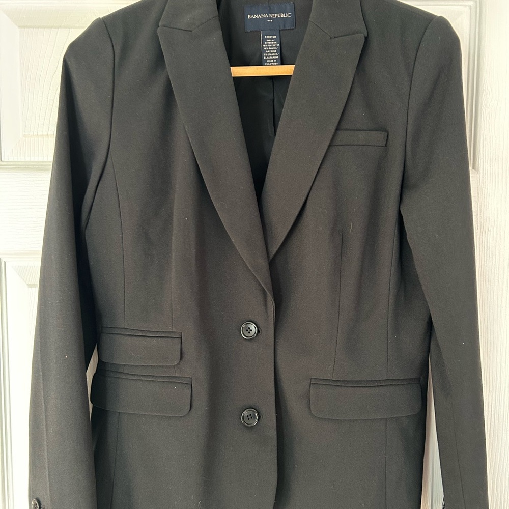 Banana Republic Women's Classic Black Suit Jacket
